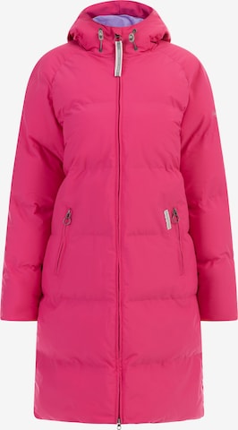 Schmuddelwedda Raincoat 'Immy' in Pink: front