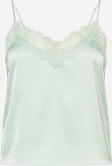 Guido Maria Kretschmer Curvy Top en verde pastel, Vista del producto