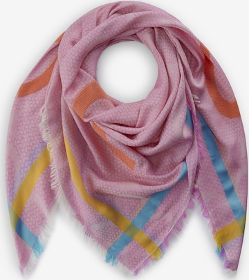 Foulard CODELLO en rose : devant