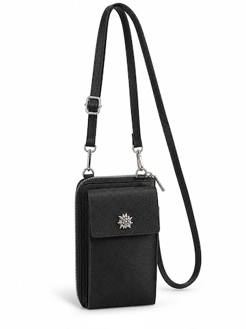 Allgäu Rebell Crossbody Bag 'Oktoberfest' in Black: front
