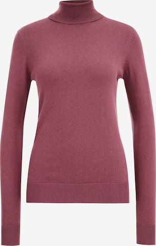 WE Fashion Sweater 'Coltrui' in Pink: front