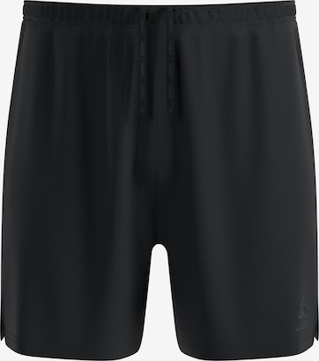 ODLO Regular Sports trousers 'ESSENTIAL 6 INCH' in Black: front