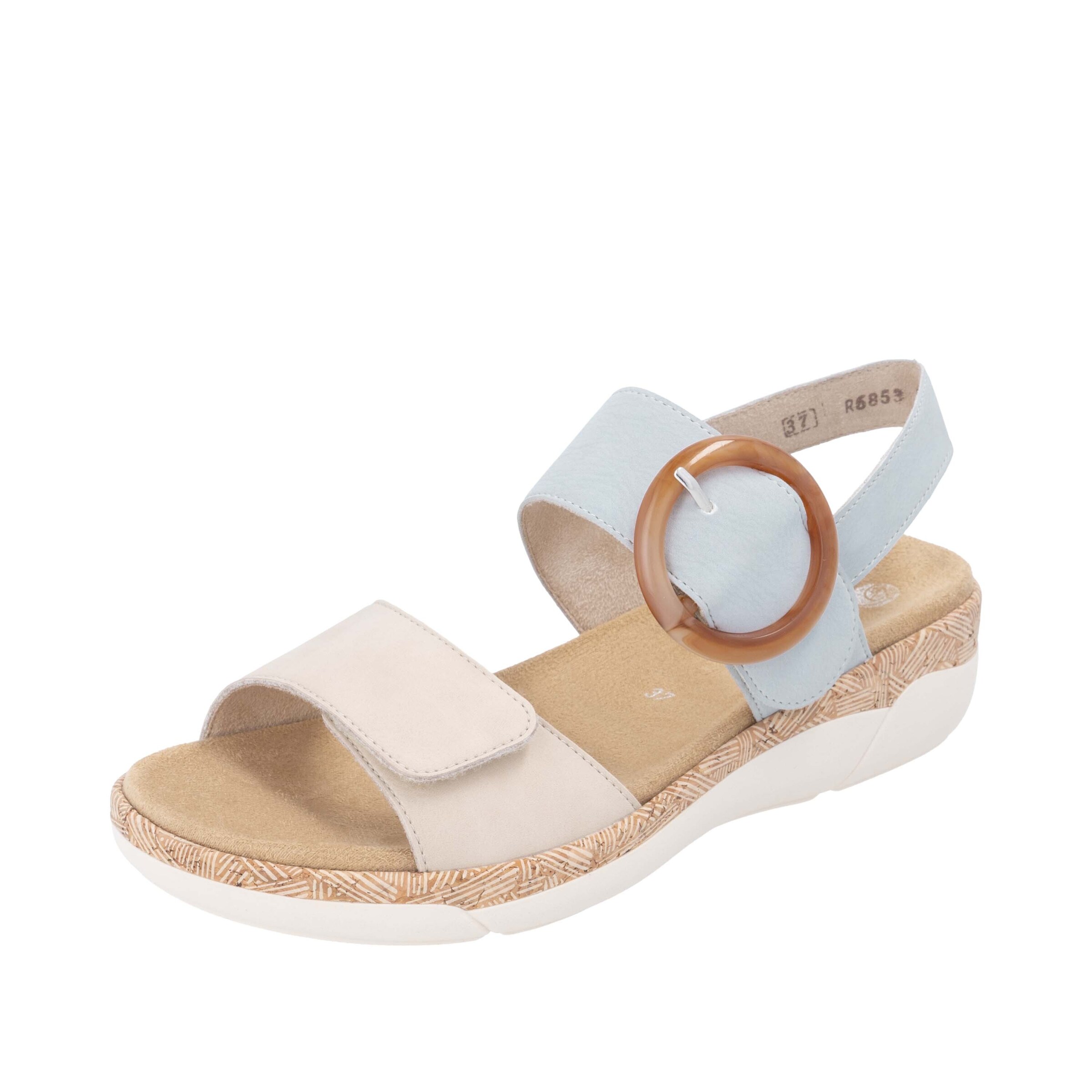 REMONTE Sandals in Blue: front