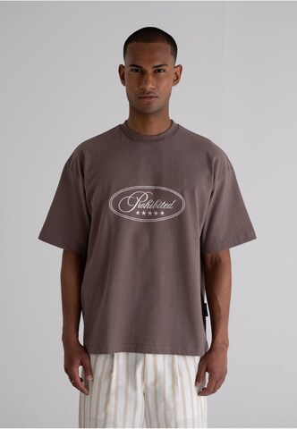 Prohibited T-Shirt 'Five-Star' in Grau