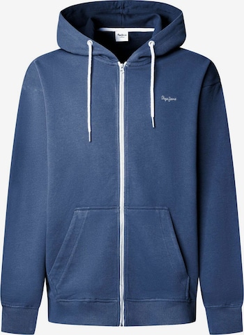 Giacca di felpa 'GEO' di Pepe Jeans in blu: frontale