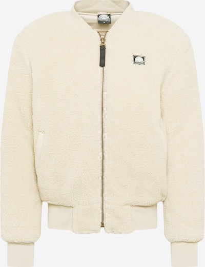 SOUTHPOLE Jacke 'Sherpa' in beige / weiß, Produktansicht