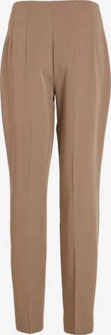 Effilé Pantalon à plis 'RIKKE' VILA en marron