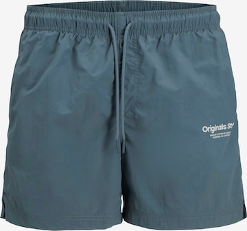 Jack & Jones Plus Swimming shorts 'TNAXOS' in Blue: front