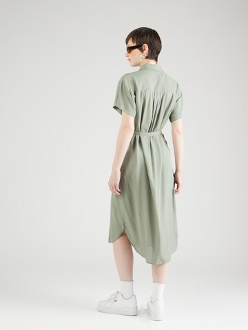 VERO MODA Платье-рубашка 'VMBumpy' в Зеленый