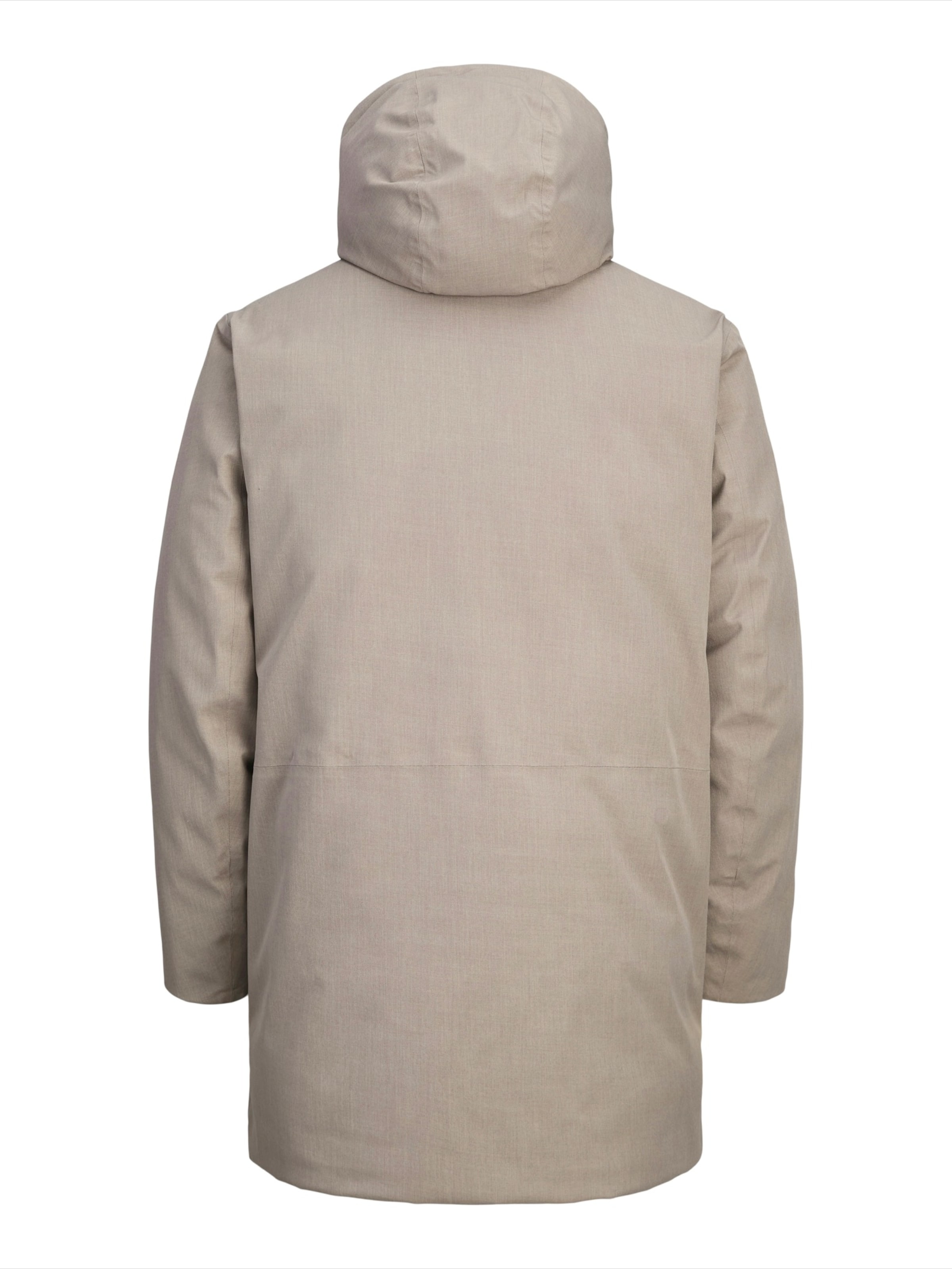 Jack & Jones Premium Kevad-sügisparka 'JPRMoon', värv pruun