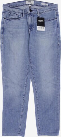 Frame Denim Jeans in 25 in Blue: front