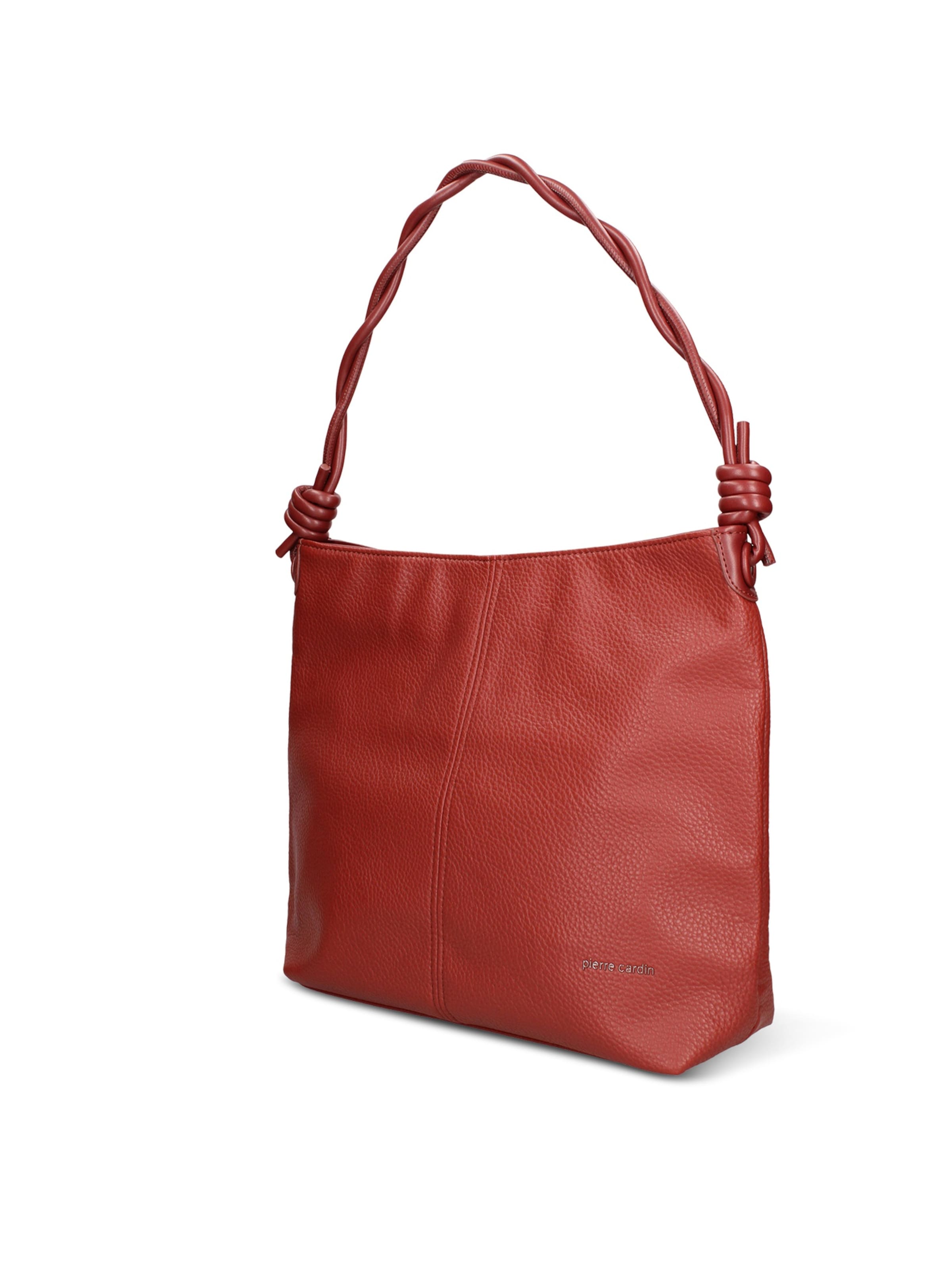 Sac bandoulière PIERRE CARDIN en rouge : devant