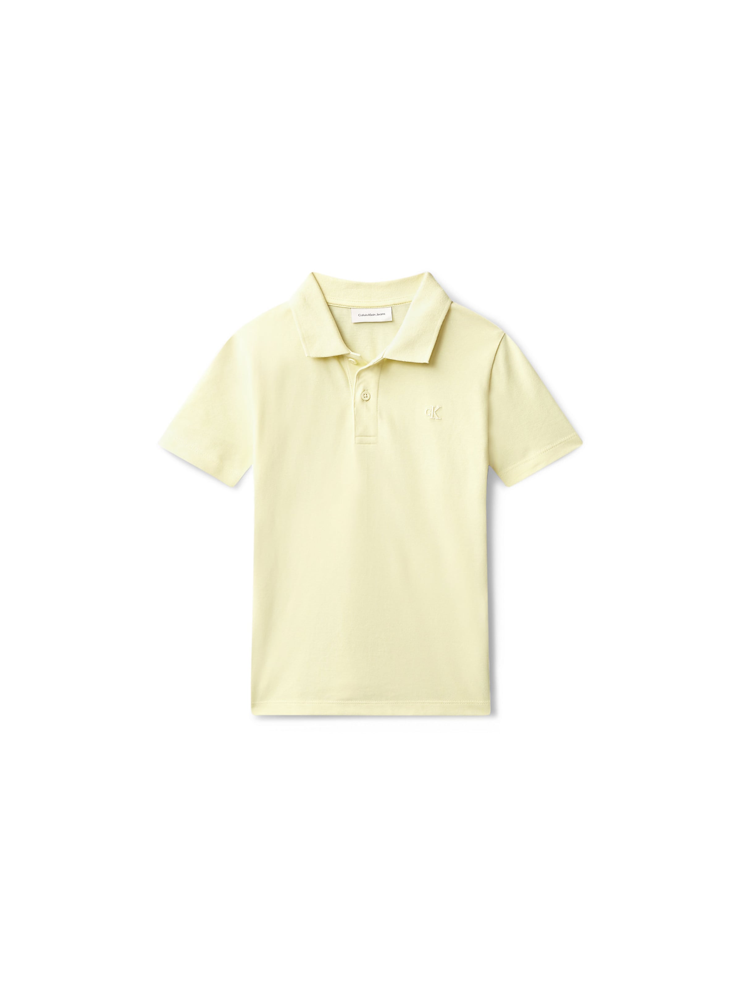Calvin Klein Jeans Poloshirt in gelb, Produktansicht