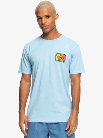 QUIKSILVER Performance Shirt in Blue: front