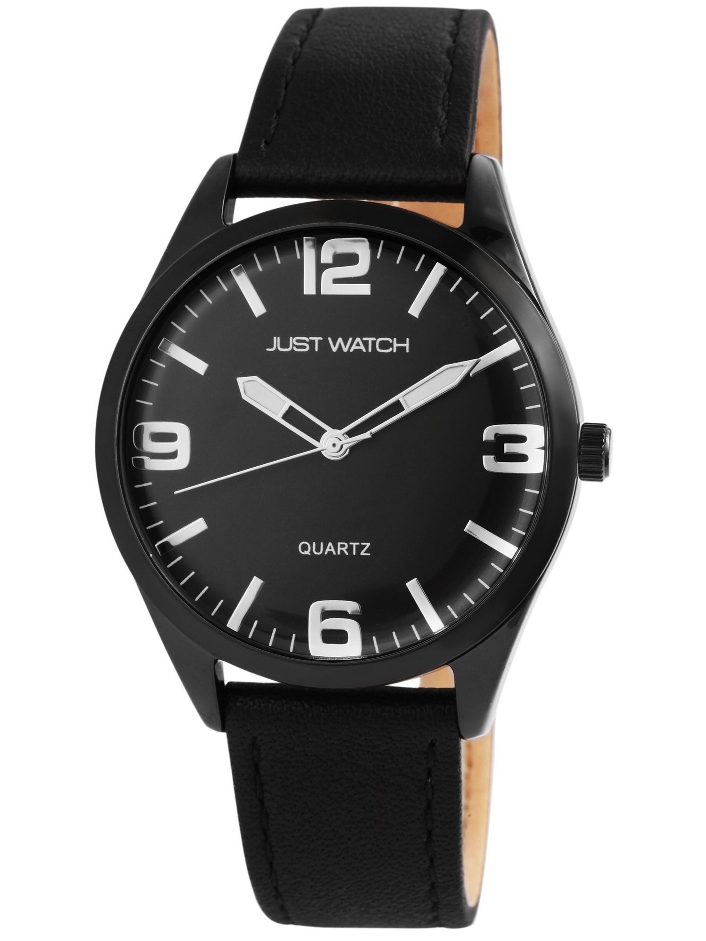 Just Watch Analoguhr 'Mason, 3 ATM'‌‌‌‌‌‌‌ in Schwarz