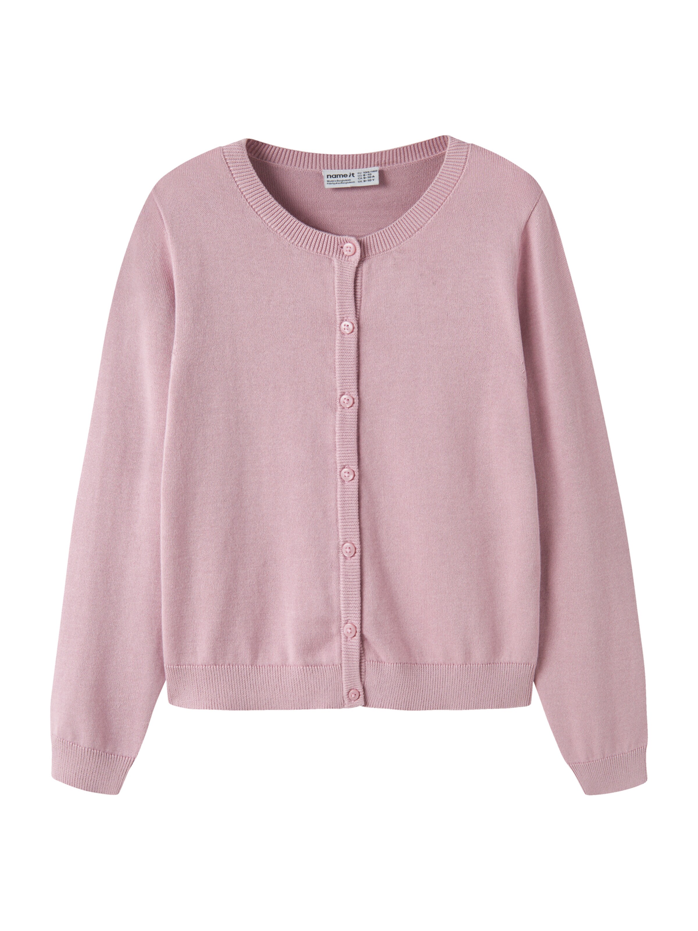 NAME IT Knit cardigan 'NKFVALANE' in Purple: front