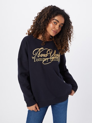 TOMMY HILFIGER Sweatshirt in Blauw: voorkant