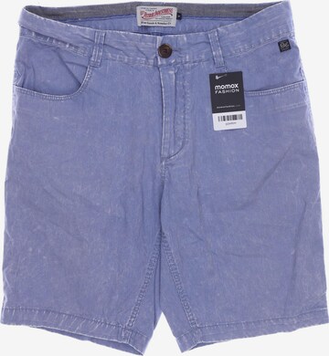 Petrol Industries Shorts in 31-32 in Blue: front