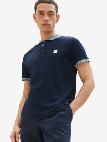 TOM TAILOR Poloshirt in Blau