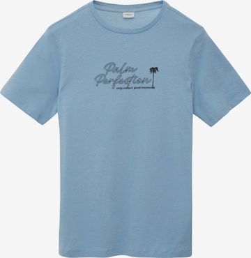 s.Oliver Shirt in Blauw: voorkant