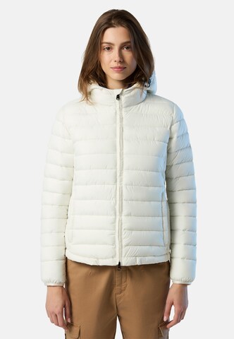 North Sails Outdoor Jacket 'Naomi' in White: front