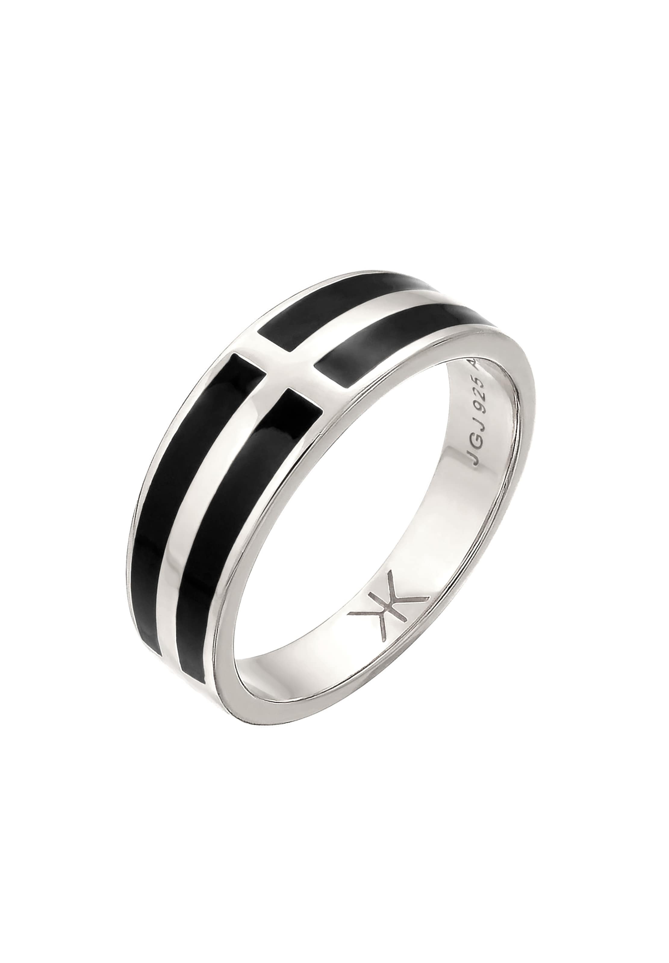 KUZZOI Ring in Silber: Vorderseite