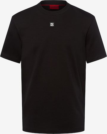 HUGO T-Shirt 'Dalile' in Schwarz: Vorderseite
