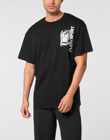 Plein Sport Shirt in Zwart: voorkant