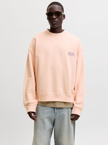 Sweat-shirt JACK & JONES en rose : devant
