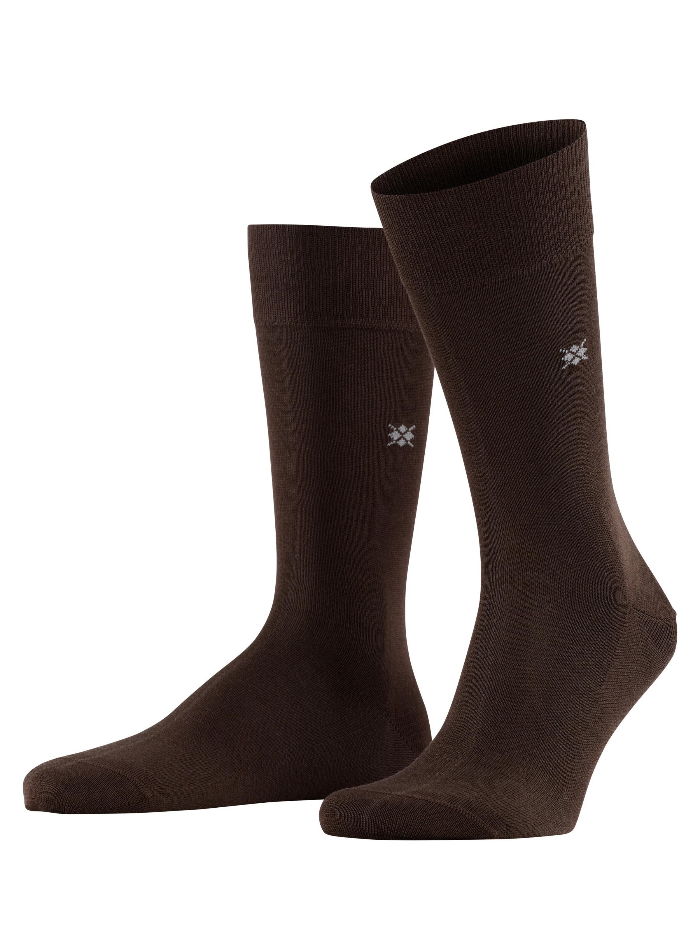 BURLINGTON Socken 'Dublin' in Braun: Vorderseite