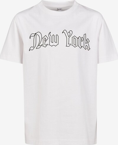 Mister Tee Skjorte 'New York' i svart / hvit, Produktvisning
