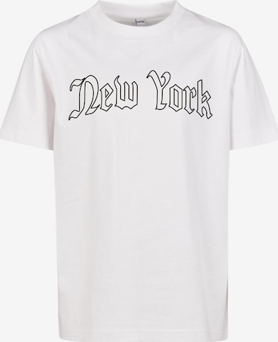 Mister Tee T-Shirt 'New York' in schwarz / weiß, Produktansicht