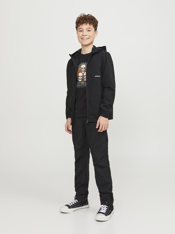 Veste fonctionnelle Jack & Jones Junior en noir