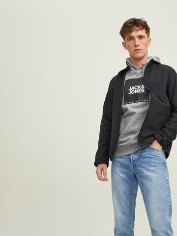 Sweat-shirt 'Lock' JACK & JONES en gris