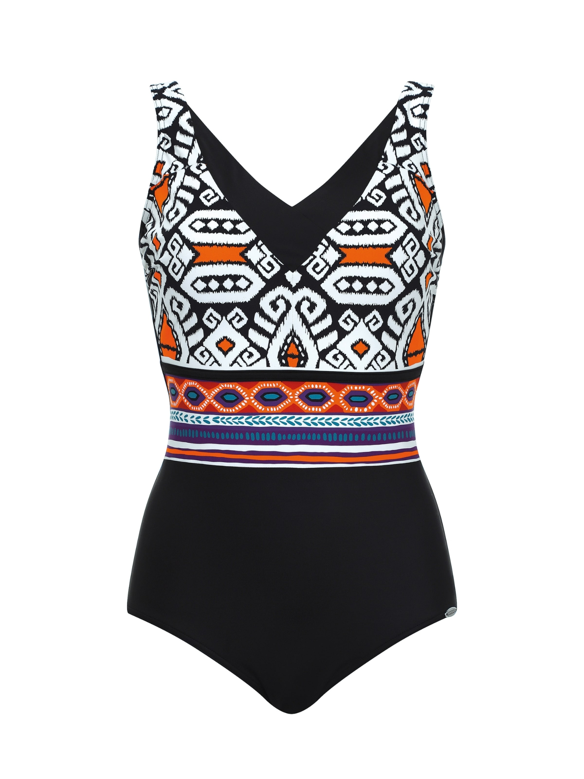 Push-up Maillot de bain SUNFLAIR en noir : devant