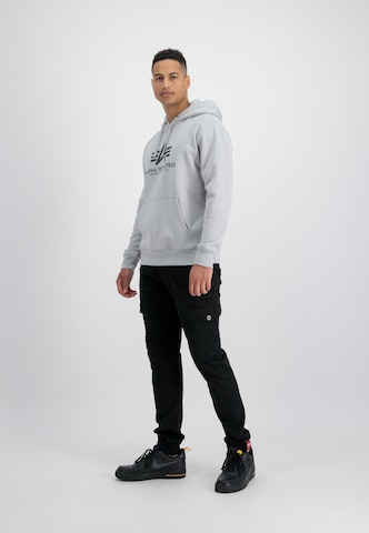 ALPHA INDUSTRIES Sweatshirt in Grey