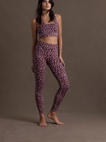Hey Honey Leggings 'Leo' in Lila: Vorderseite