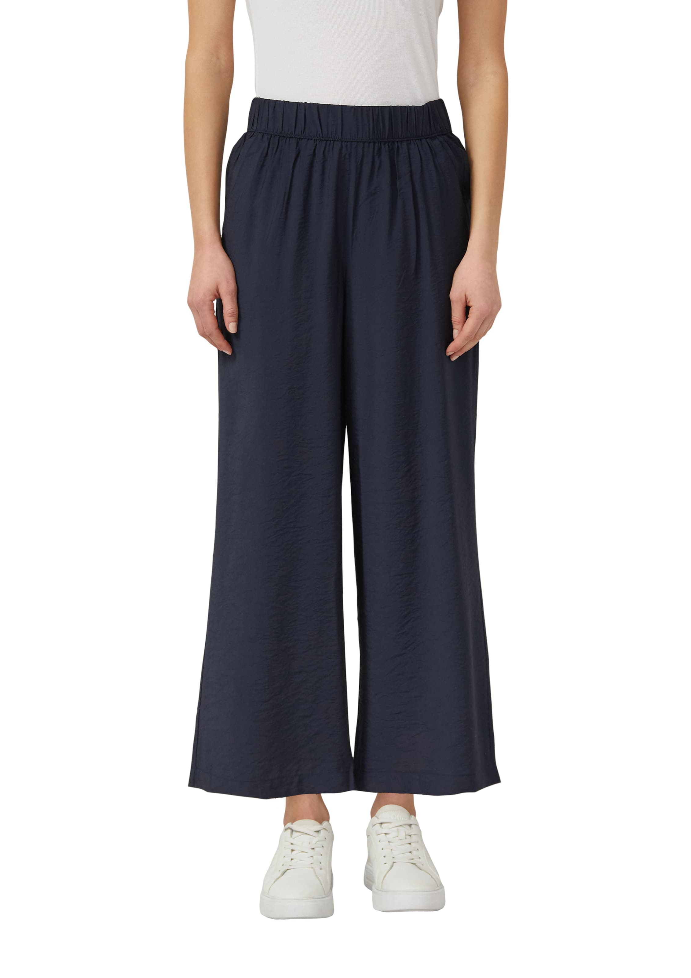 s.Oliver Wide leg Trousers in Blue