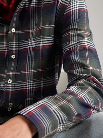 FYNCH-HATTON Regular Fit Hemd in Blau