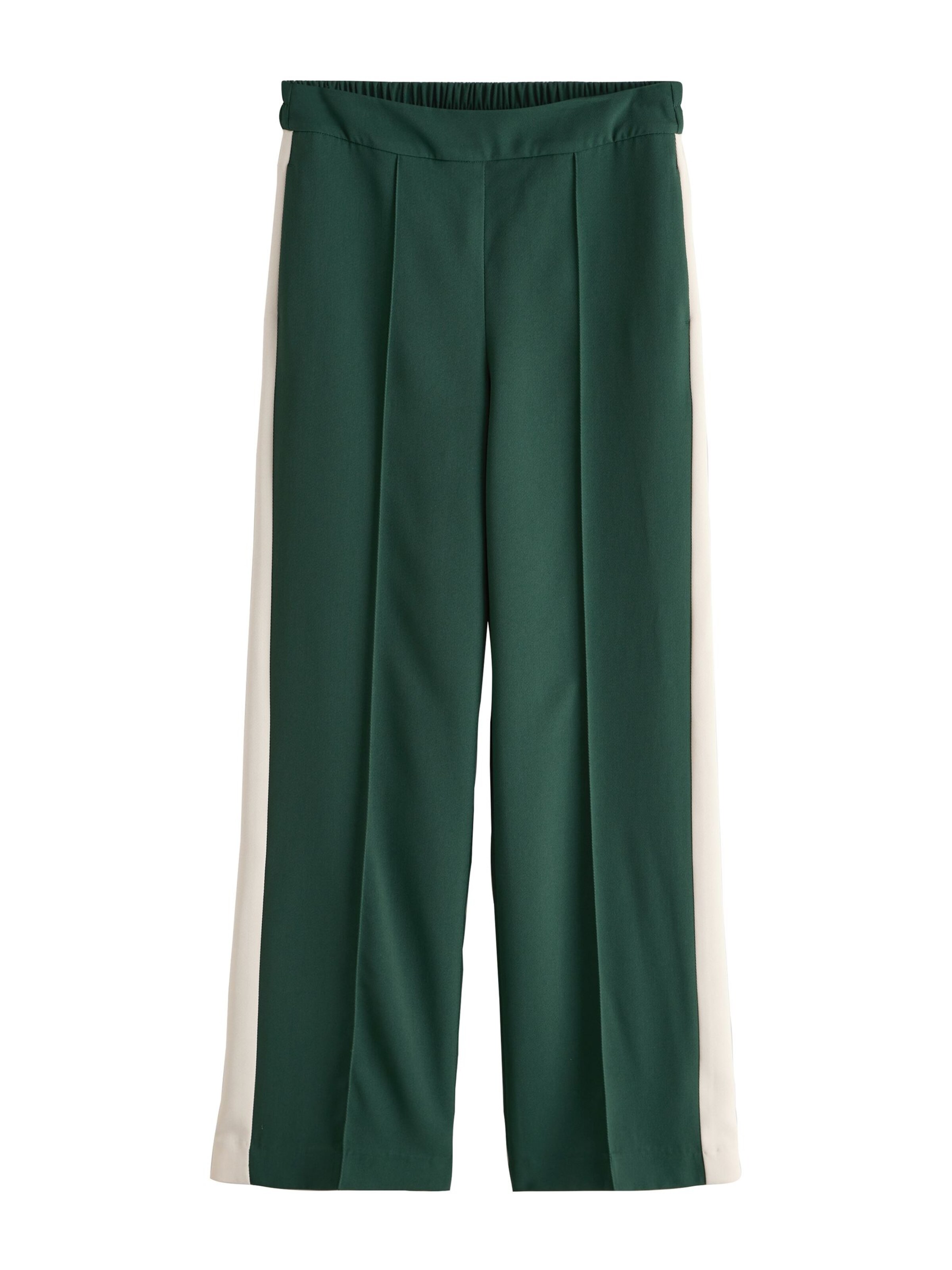 Pantalon à plis Next en vert : devant