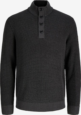 JACK & JONES Pullover 'JJElias' i sort: forside
