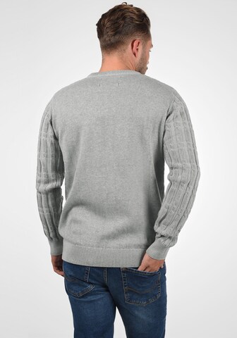 INDICODE JEANS - Pullover 'Pauletta' em cinzento