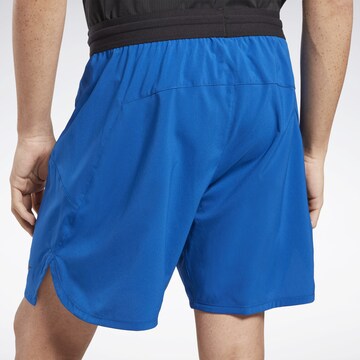 Reebok Regular Workout Pants 'Speed 3.0' in Blue