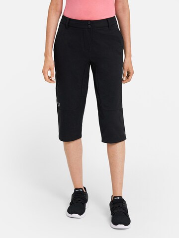 ZIENER Slim fit Workout Pants 'NESTLA-Z X-Function' in Black: front