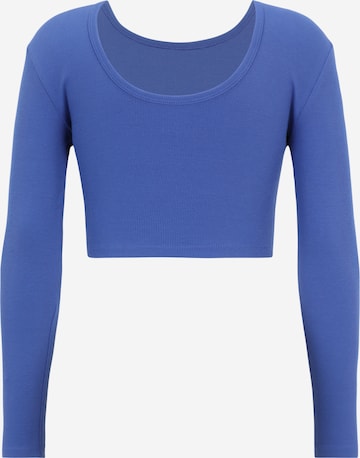 Only Petite Shirt 'EASY' in Blau