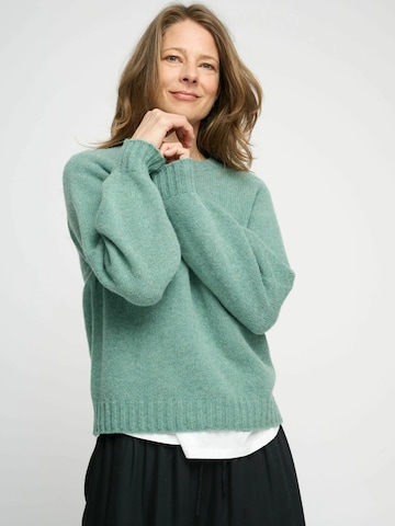 moshi moshi mind Pullover 'Sienna' in Grün: Vorderseite