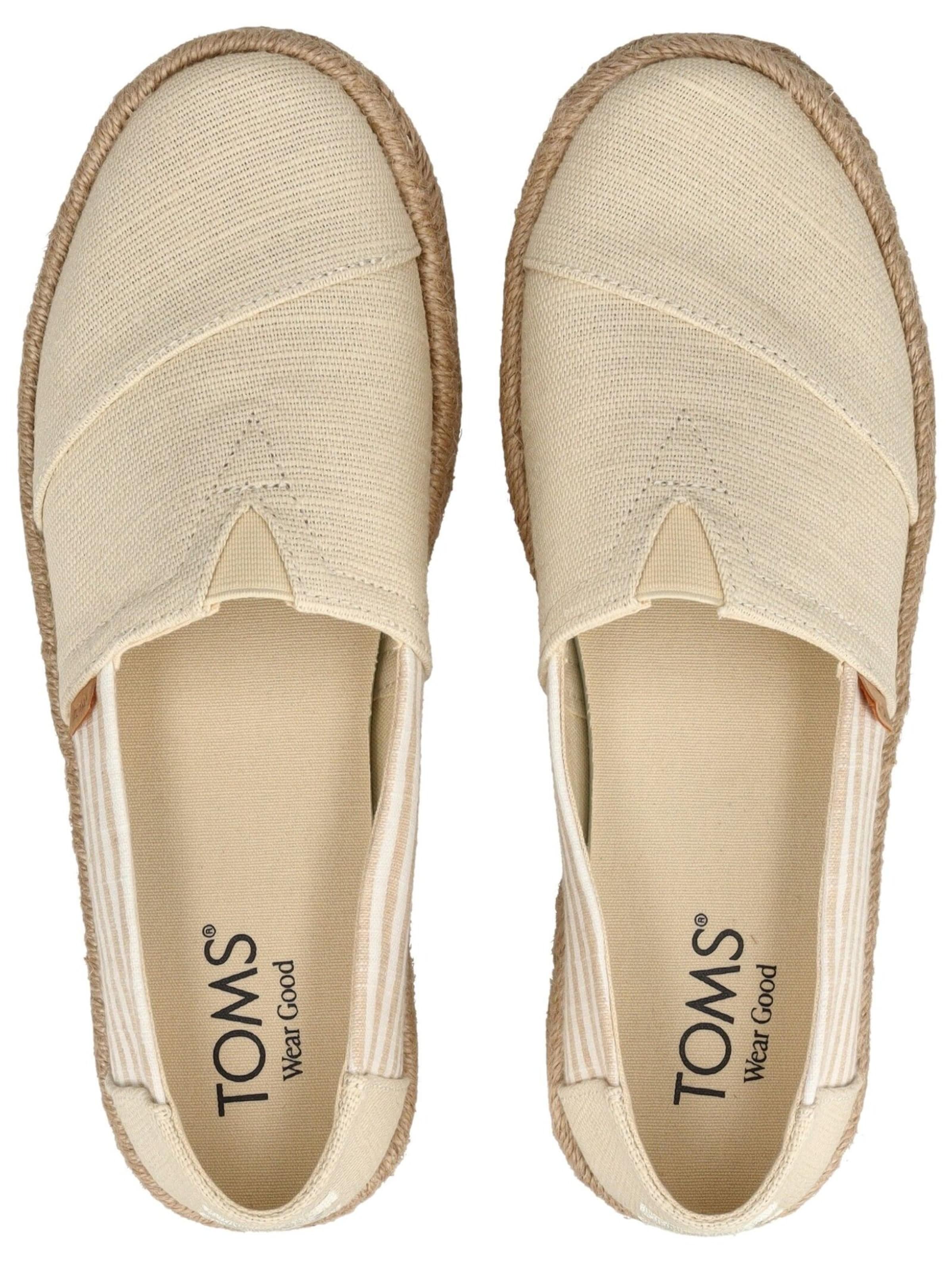 TOMS Espadrilles in Beige