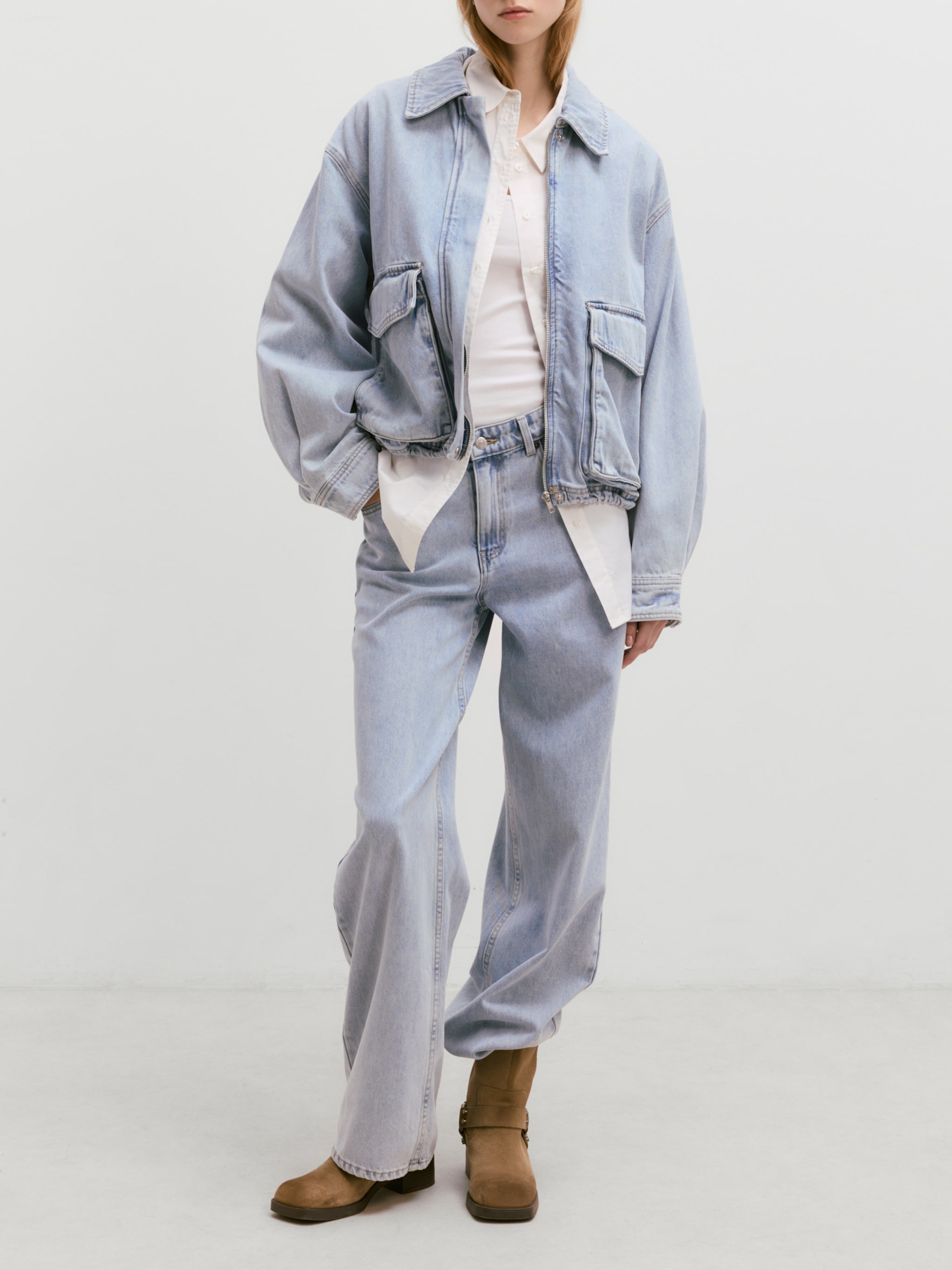 EDITED Produkte Jacke 'Thomai' blue denim