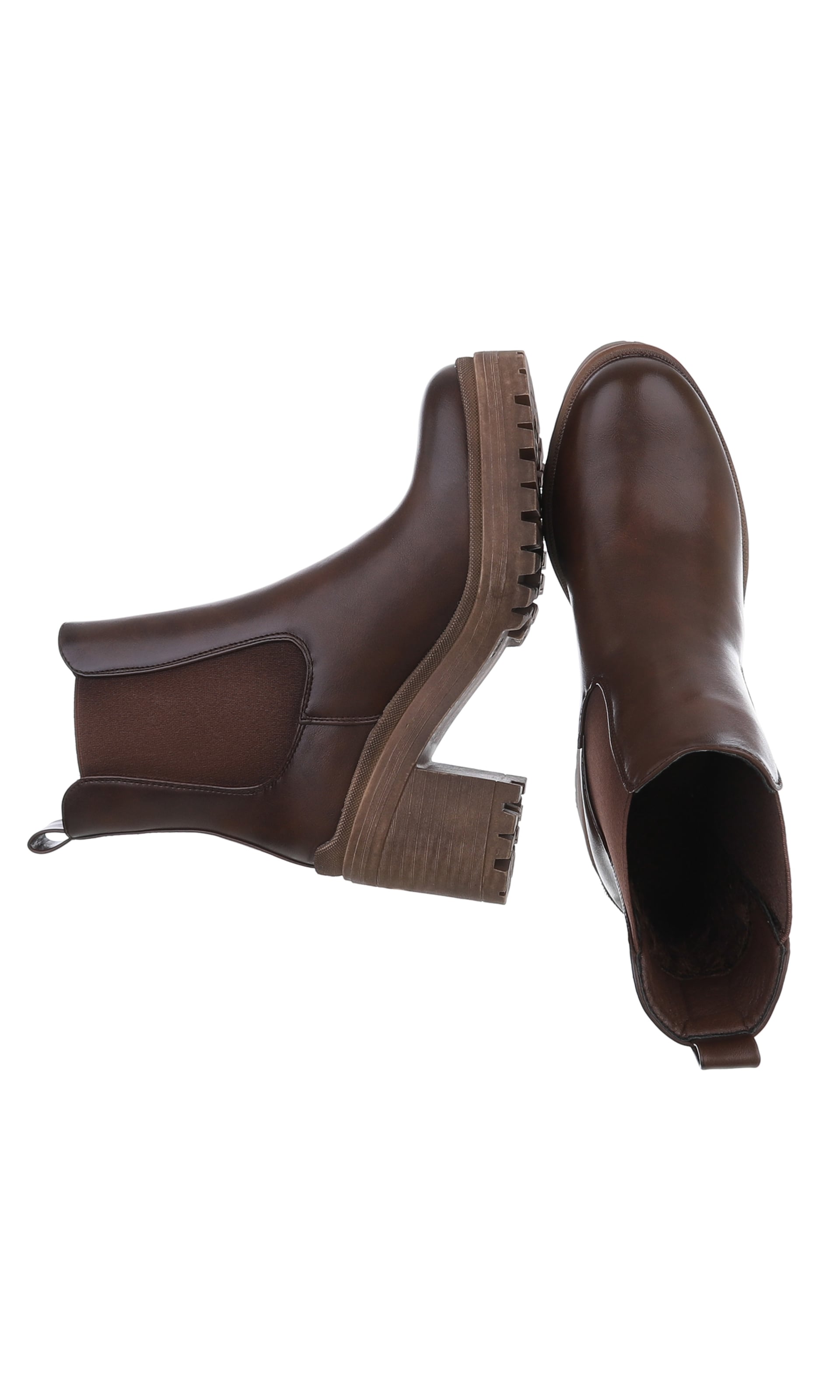 Ital-Design Chelsea Boots in Brown