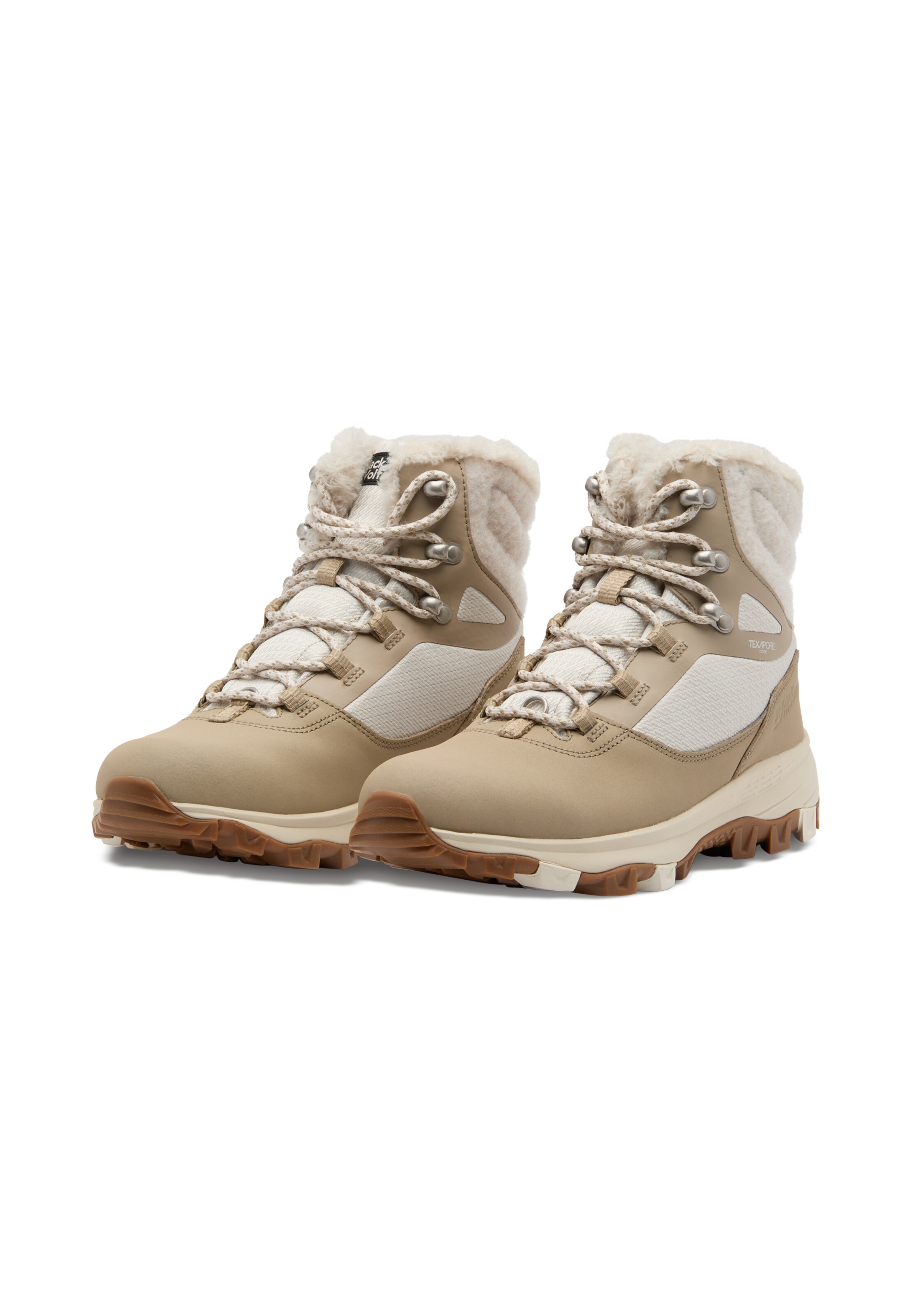 JACK WOLFSKIN Boots in Beige